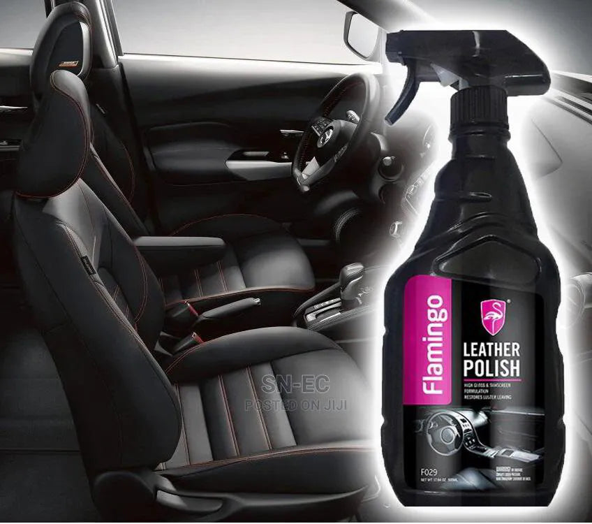 Препарат за полиране на кожa Leather Polish 500ml