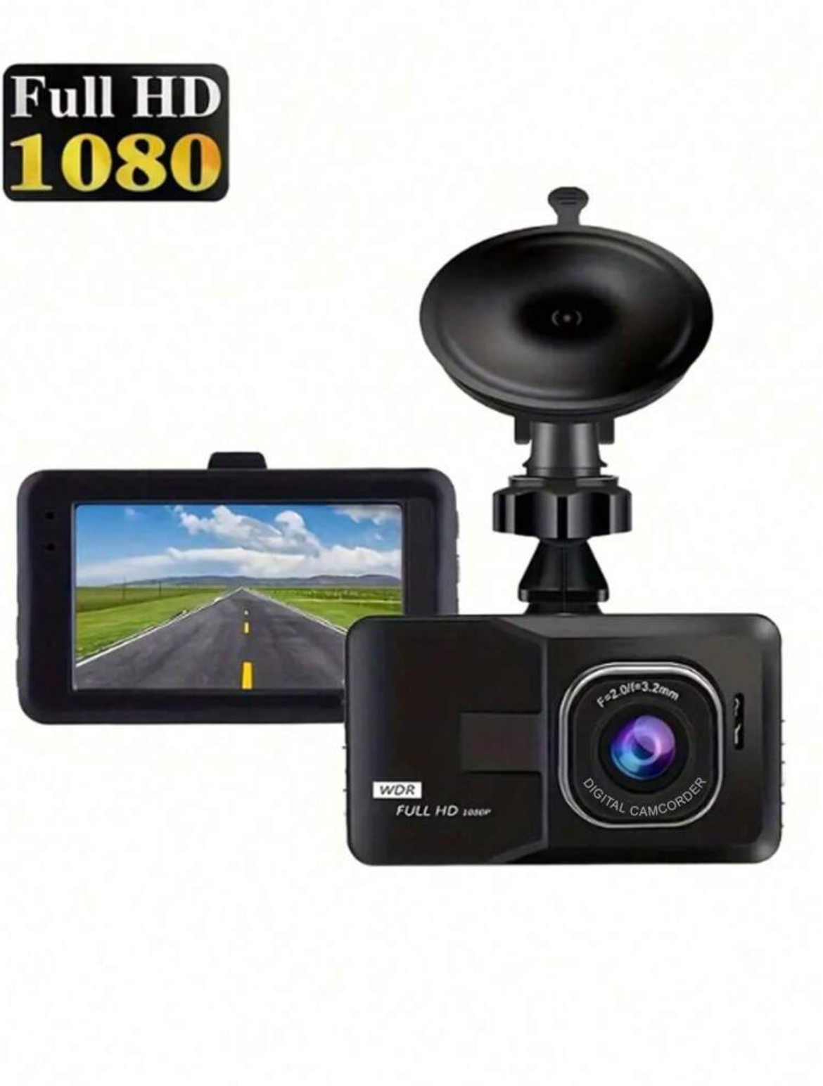 FULL HD 1080P автомобилен видеорегистратор!