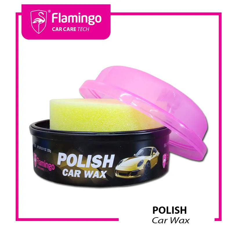 Полир паста за драскотини + гъба 230гр. CAR WAX POLISH