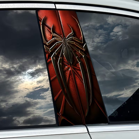2бр. Винилови стикери за страничните колони Spider man