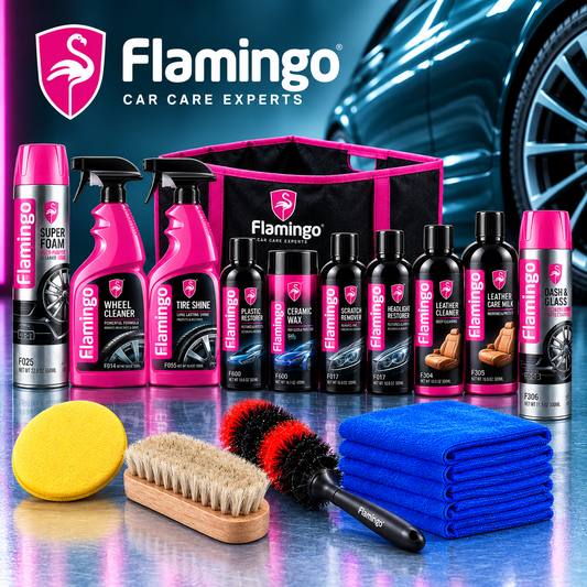 Flamingo Premium Car Care Kit