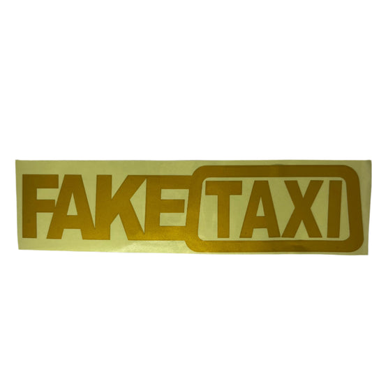 Стикер за кола - "Fake Taxi"