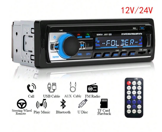 MP3 плейър 12V с Bluetooth
