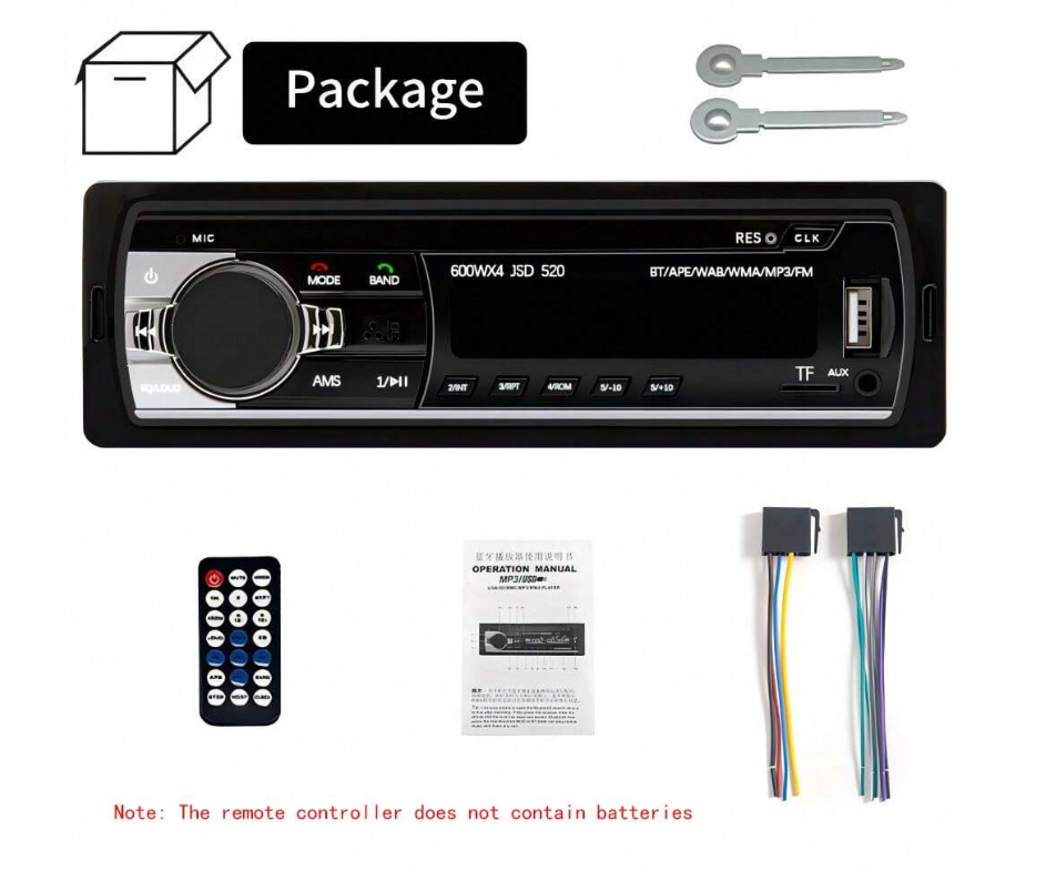 MP3 плейър 12V с Bluetooth