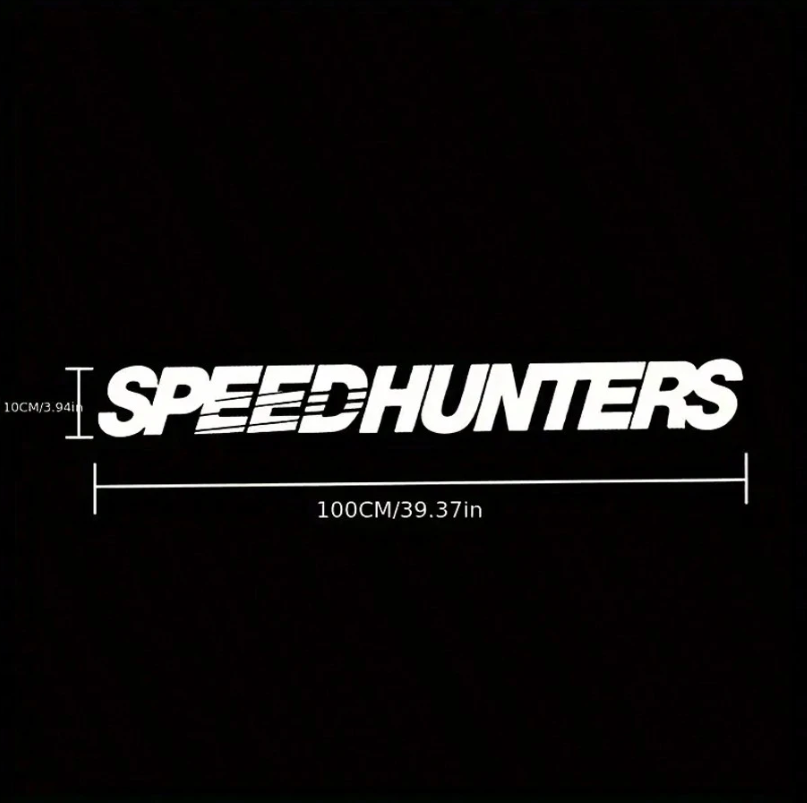 Стикер за автомобил "Speed Hunters"