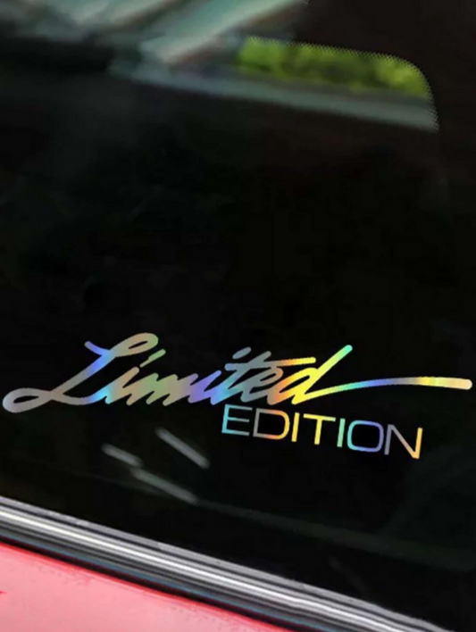 Стикер за автомобил "Limited Еdition"