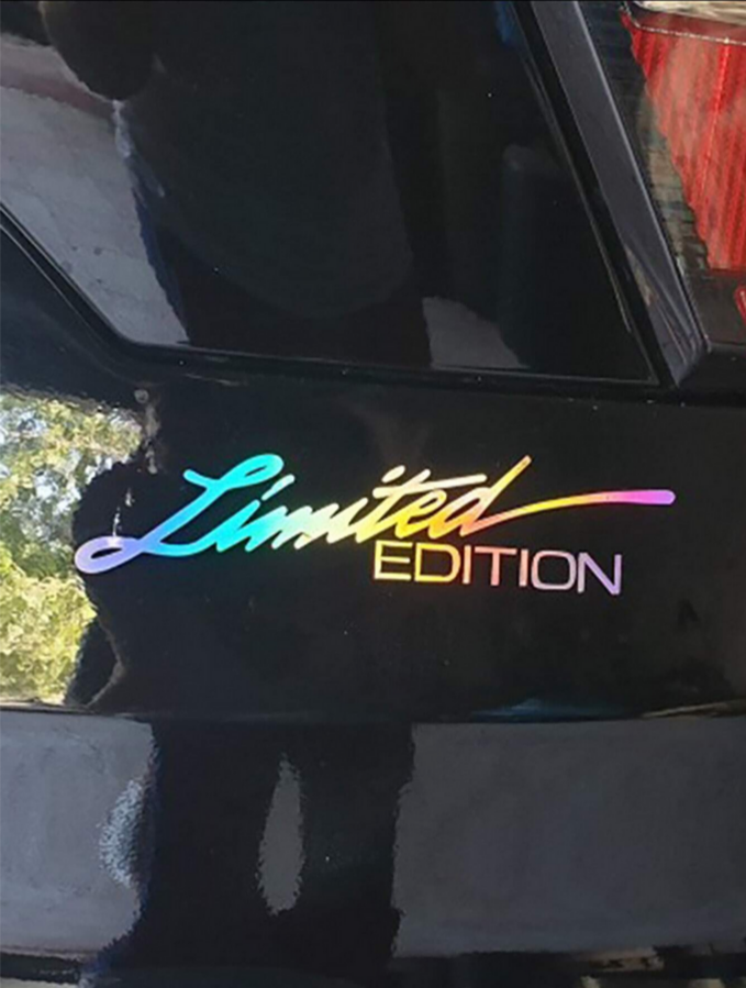 Стикер за автомобил "Limited Еdition"