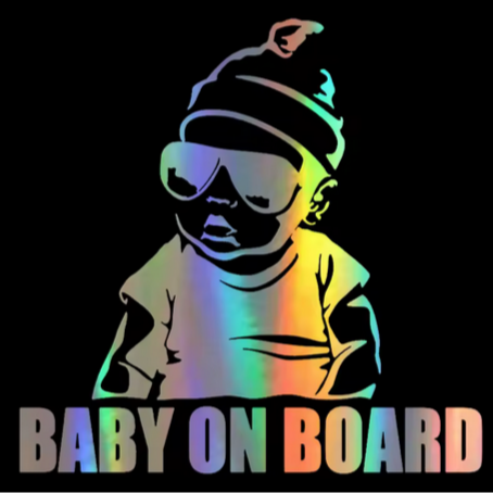 Стикер за автомобил "Baby on board"