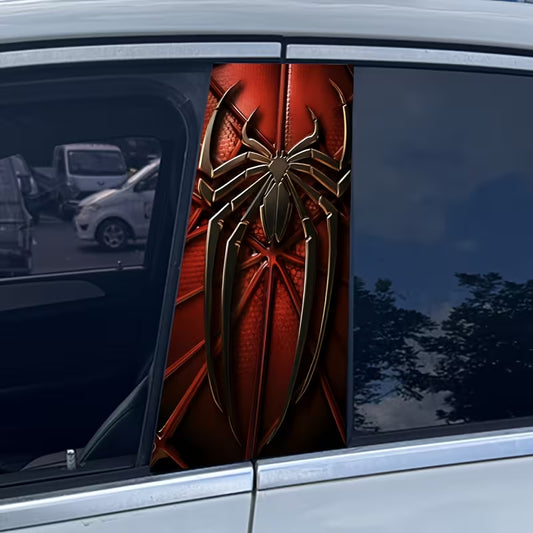 2бр. Винилови стикери за страничните колони Spider man